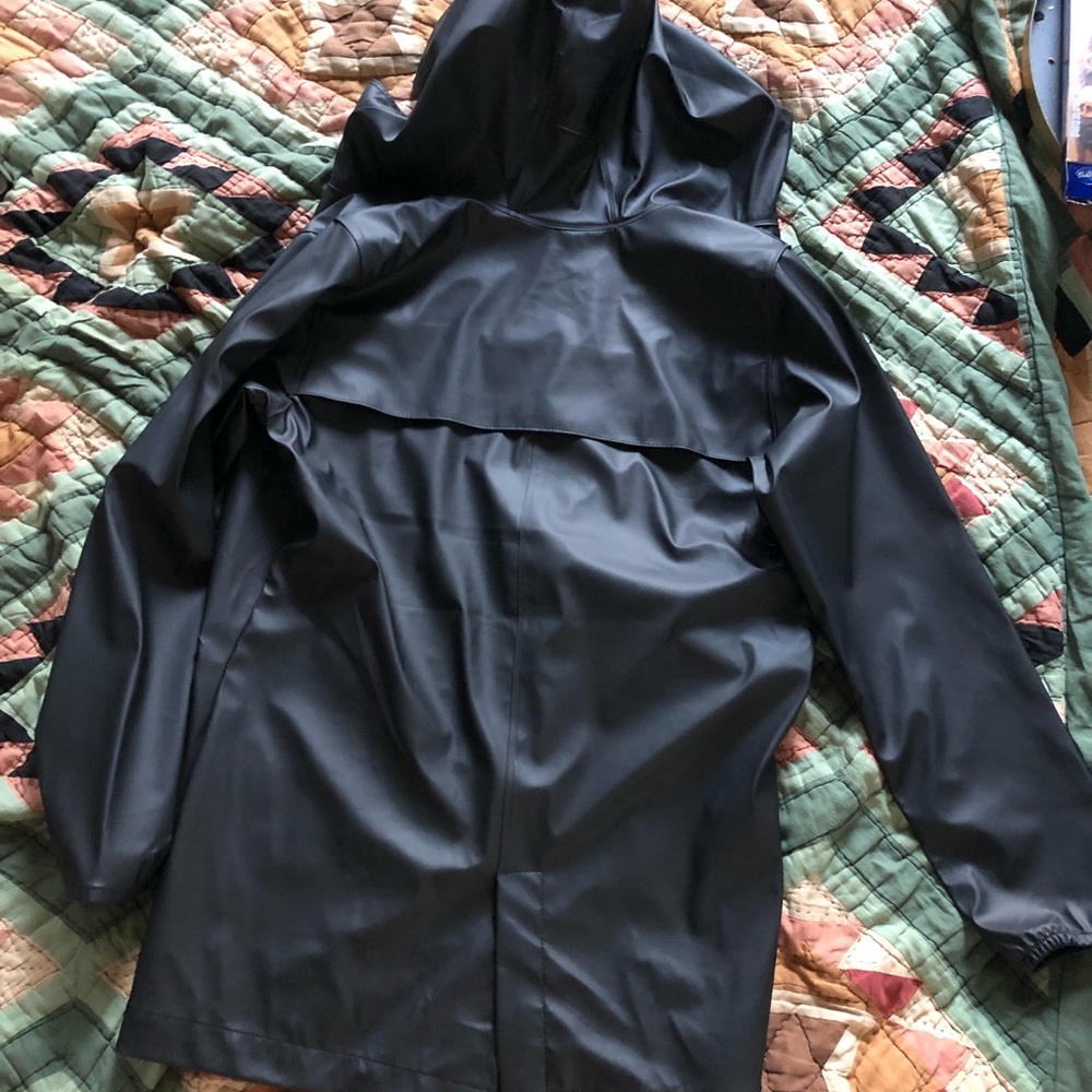 Herschel rainwear parka women’s size M - Picture 2 of 4